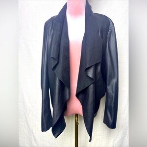 Tahari Black Draped‎ Women's Blazer